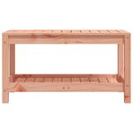 vidaXL Banc de jardin 82 5x35x45 cm bois massif Douglas