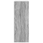 vidaXL Armoire Murale 33 x 34 5 x 90 cm Bois d'ingénierie Sonoma gris