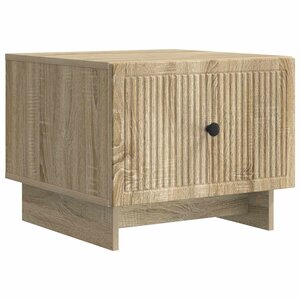 vidaXL Table basse Chêne Sonoma 49 x 50 x 40 cm Bois d'ingénierie