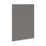 vidaXL Store plissé anthracite 95x100 cm largeur du tissu 94 4 cm
