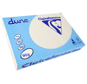 Ramette 500 Feuilles Dune 90g A3 420x297 mm Certifié FSC / TCF Blanc CLAIREFONTAINE