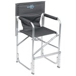 Bo-Camp Chaise haute pliable Anthracite