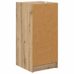 vidaXL Buffet chêne artisanal 35 x 37 x 76 cm Bois d'ingénierie