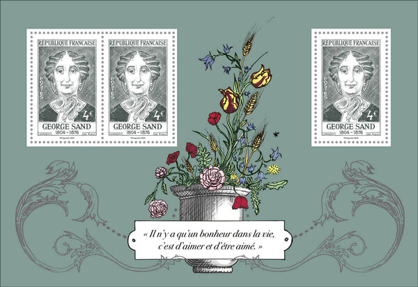 Bloc - Paris Philex - George Sand