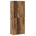 vidaXL Buffet Bois Ancien 70x42.5x185 cm Bois d'ingénierie