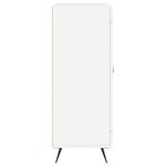 vidaXL Buffet blanc 69 5x34x90 cm bois d'ingénierie