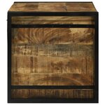 vidaXL Boîte de rangement 80x50x50 cm Bois de mangue brut