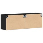 vidaXL Meubles TV 2 pièces Chêne noir 120 x 30 x 41 cm Bois d'ingénierie