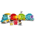 Lego 10954 duplo le train des chiffres - apprendre a compter jeux éducatif 1.5 an  cadeau jouet bébé ou set d'apprentissage