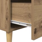 vidaXL Buffet chêne artisanal 34 x 69.5 x 90 cm Bois d'ingénierie