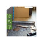 Pack and Move - Lot 15 couvertures de protection sol - 0 7 x 10 M - Travaux  déménagement  peinture - Anti-dérapant et hydrofuge