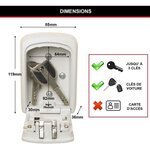 Armoire de sécurité Boîte à clés 5401EURD Format M