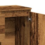 vidaXL Buffet vieux bois 102x35x70 cm bois d'ingénierie