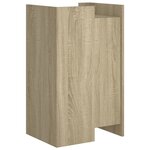 vidaXL Buffet chêne sonoma 45x35x75 cm bois d'ingénierie
