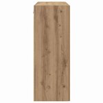 vidaXL Armoire Murale 2 Pièces Chêne artisanal 69 5 x 34 x 90 cm