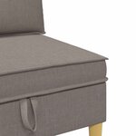 vidaXL Sofa avec rangement Tissu