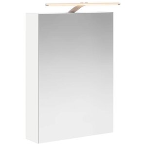 vidaXL Armoire Miroir de Salle de Bain Blanc 50 x 14 5 x 70 cm