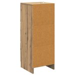 vidaXL Armoire à tiroirs 33 x 34 5 x 87 cm Bois d'ingénierie