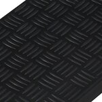 vidaXL Marches d'escalier 10 Pièces 25x75 cm caoutchouc