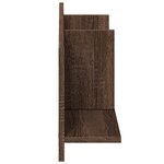 vidaXL Armoire murale 100x16 5x30 cm chêne marron bois d'ingénierie