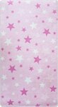 Tapis enfant Etoile 120 x 160 cm - Rose