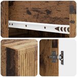 vidaXL Ensemble de Meubles 2 Pièces Bois ancien 33 x 34 5 x 90 cm