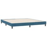 vidaXL Sommier à lattes de lit sans matelas 180x210 cm velours