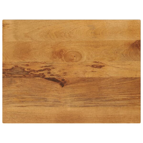 vidaXL Dessus de table 90x50x2 5 cm rectangulaire bois massif manguier