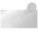 vidaXL Couverture de piscine Argenté 488x244 cm PE