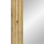 vidaXL Miroir salle de bain marron 50x70x2 5 cm bois de manguier
