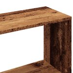 vidaXL Bibliothèque vieux bois 45x24x159 cm bois d'ingénierie