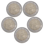2 euros Allemagne 2024 - Constitution de Francfort  les 5 ateliers.