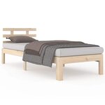 vidaXL Cadre de lit sans matelas 75x190 cm