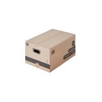 Pack and Move - Lot 40 cartons déménagement M - 60 x 40 x 30 cm - Poignées renforcées - 2 adhésifs offerts