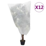 vidaXL Housses de protection pour plantes avec cordon de serrage 12Pièces