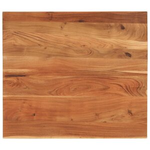 vidaXL Dessus de table 110x80x2 5cm rectangulaire bois massif d'acacia