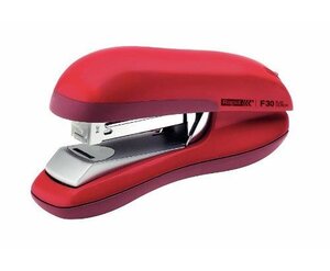 Agrafeuse F30 flat-clinch 30 Feuilles - 24/6 Rouge RAPID