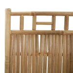 vidaXL Cloison de séparation 5 panneaux Bambou 200x180 cm