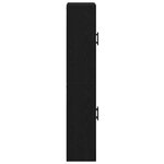 vidaXL Meuble mural 2 Pièces Chêne noir 69 5 x 34 x 90 cm