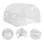 vidaXL Serre 9 m² 300x300x200 cm