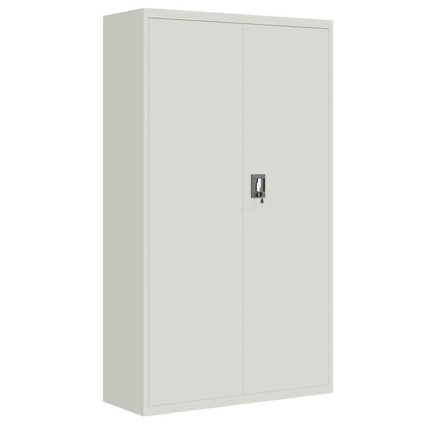 vidaXL Classeur gris clair 105x40x180 cm acier