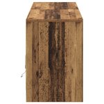 vidaXL Meuble TV Marron 180 x 34 x 50 cm Bois d'ingénierie