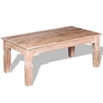 Vidaxl table basse bois d'acacia 110 x 60 x 45 cm