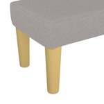 Banc banquette 70 x 30 x 30 cm tissu gris clair 02_0010552