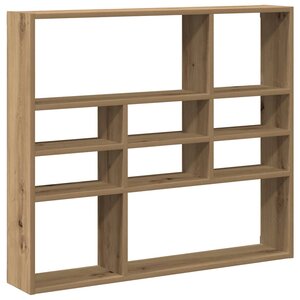 vidaXL Étagère murale chêne artisanal 90x16x78 cm bois d'ingénierie