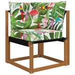 vidaXL Coussin de canapé d'extérieur 3 Pièces coloré Polyester