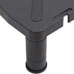 vidaXL Support de moniteur Noir 33 5x34x10 5 cm