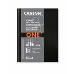 Bloc Croquis ARTBOOK ONE Format A4 196 Pages 100g Noir CANSON