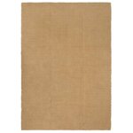vidaXL Tapis rectangulaire Naturel 160x230 cm Jute
