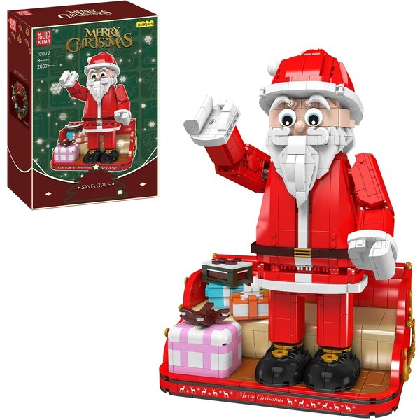 Mould King 10072 - Le père Noël avec cadeaux